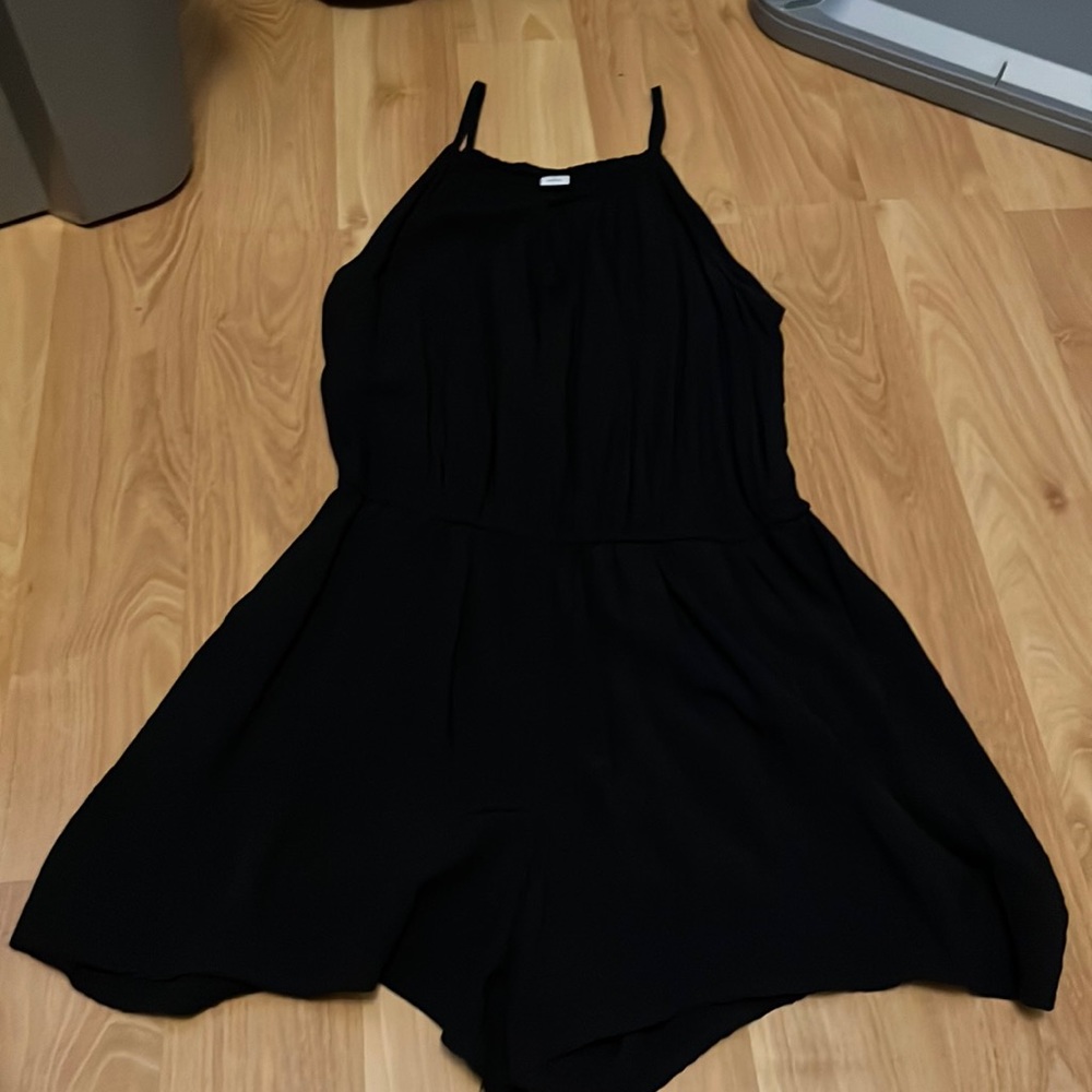 Black old navy romper
